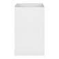 OUTON White Linen Texture Lamp Shade 14.25 x 8.5 x 8.5 inch for Floor Lamp with Shelf
