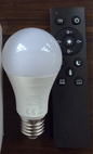 OUTON 9W 810 LM LED Dimmable Light Bulb with Remote Control, Adjustable Color Temperature, E27 Base